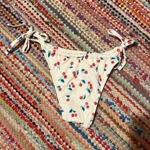 Cherry Print Bikini Bottom